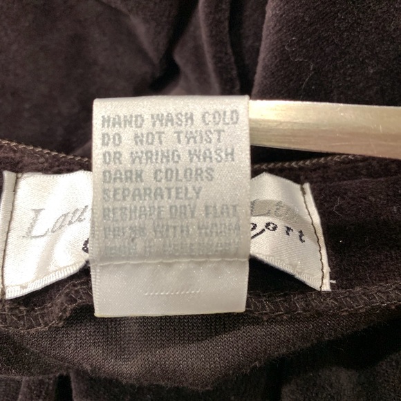 Laura Leigh Ltd Sport Women’s LS Midi Dress Size Large Choc Brown Whimsigoth - Picture 6 of 6